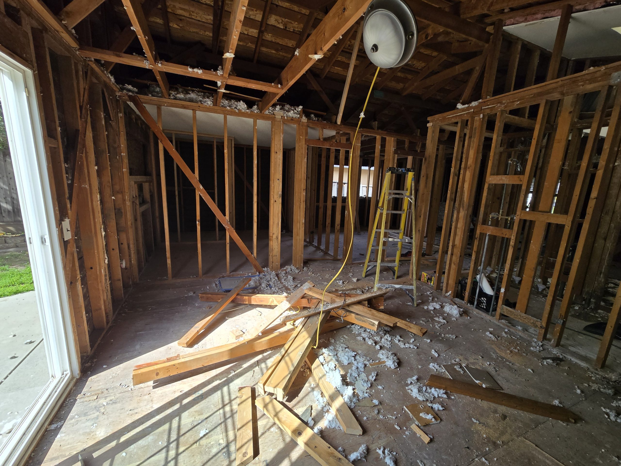 New Room Wall Framework