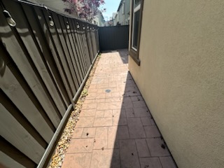 Existing Outdoor Pathway Before Renovation