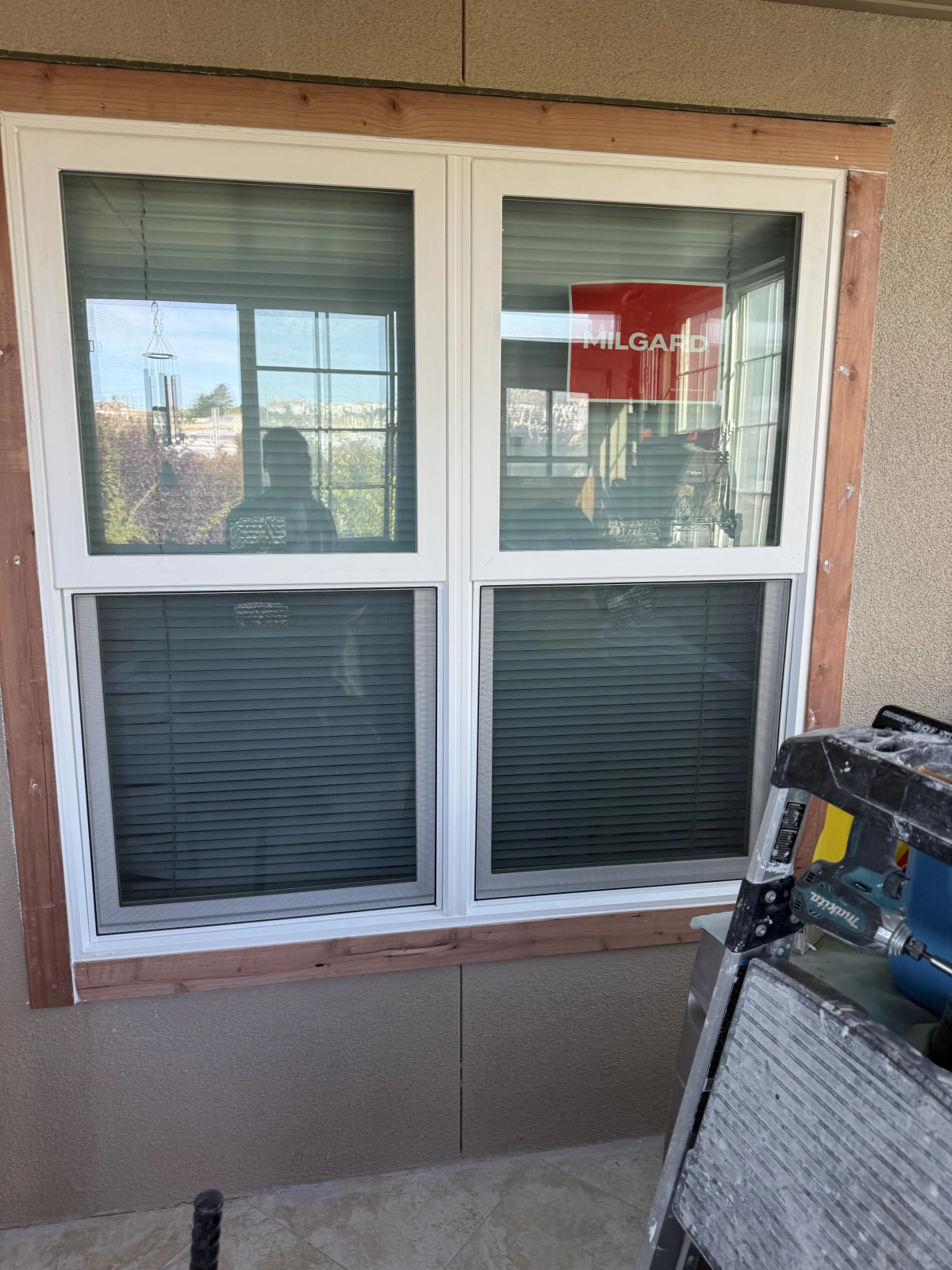 New Window Installed with Frame