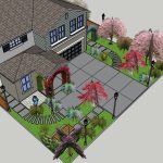 Backyard Sitting Area – A cozy outdoor seating area for family gatherings and relaxation.

