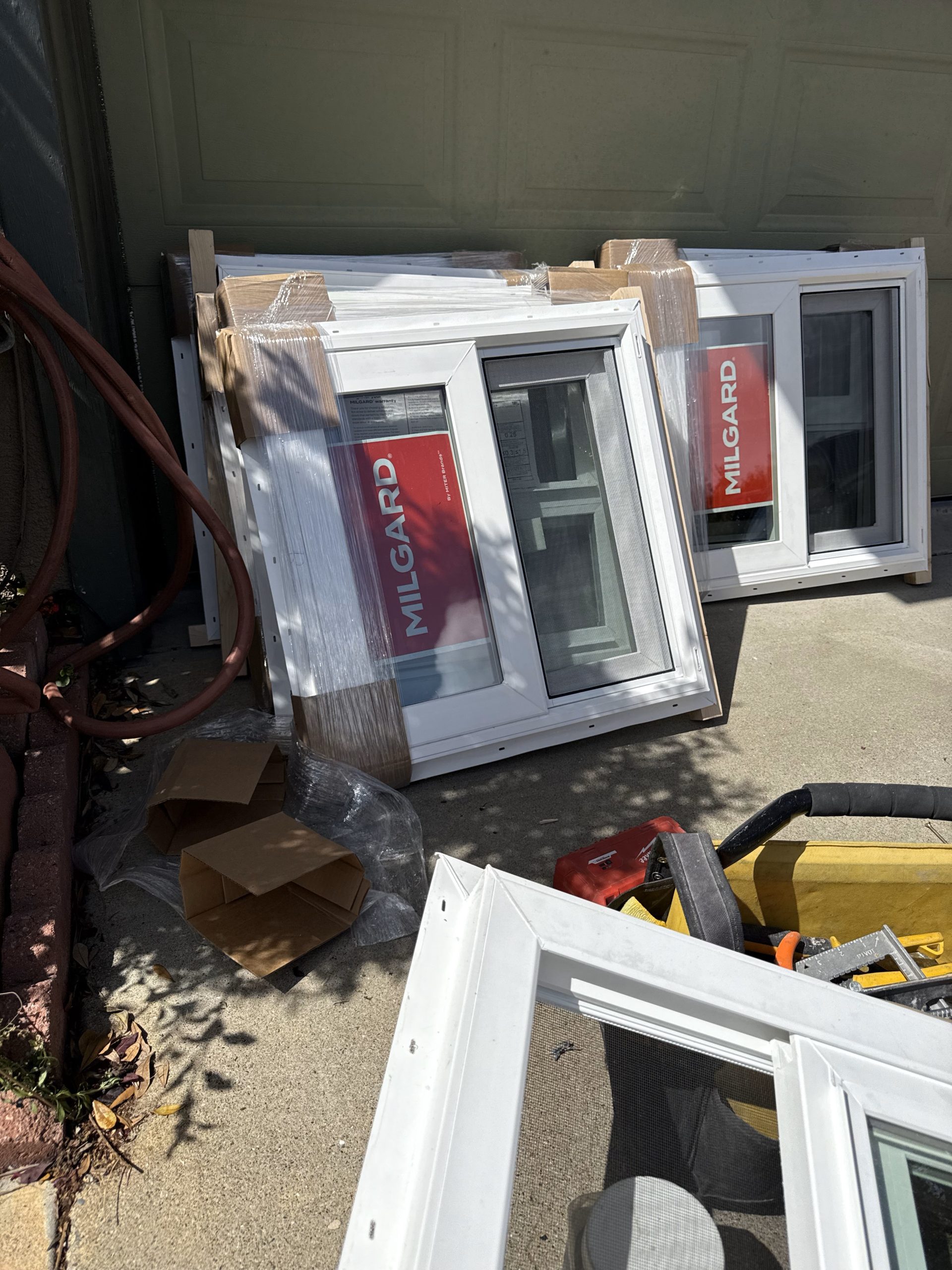 New Windows Delivered and Ready for Installation