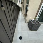 Finished Tiled Walkway with Aesthetic Lighting